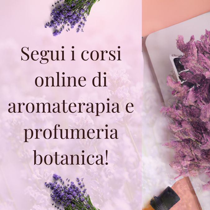 corsi online di aromaterapia e profumeria botanica