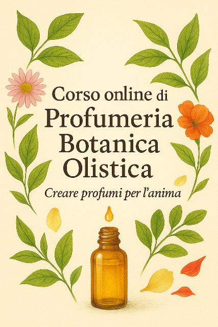 corso online profumeria botanica