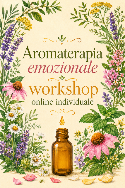 workshop individuale di aromaterapia emozionale